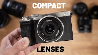 Which Small  Budget Lenses for the Sony A7CIIA7CR [upl. by Ennoryt843]