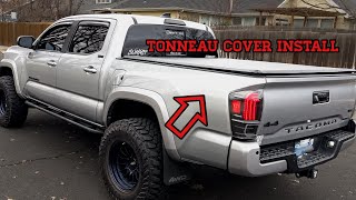 Installing a roll up Tonneau Cover on my 2020 Toyota Tacoma [upl. by Soma]