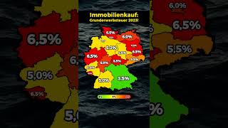 Grunderwerbsteuer der Bundesländer 2023 [upl. by Emoraj]