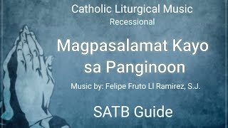 MAGPASALAMAT KAYO SA PANGINOONSATB Guide [upl. by Nilcaj]