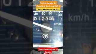 Me Quedé Sin Gasolina En La At110 Lt De Italika  Este Fue El Rendimiento Final Video Completo [upl. by Onig]