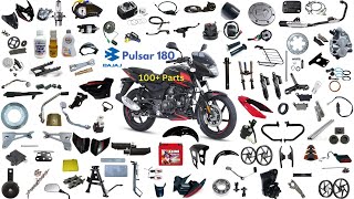 Pulsar 180 Spare Parts Price List  Bajaj Pulsar 180 ALL Spare Parts Price  Original Spare Parts [upl. by Onfre]