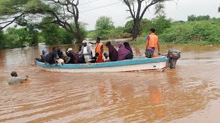 Garissa to madogo road floods trending kenya garissa town [upl. by Ecyrb]