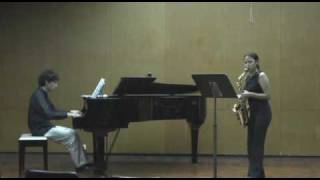 Jacques Ibert Concertino Saxophone parte 1 [upl. by Rogerio]