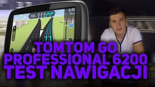 Test Nawigacji TomTom GO Professional 6200 [upl. by Adnilam]