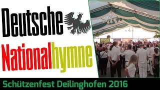 🟢 Deutsche Nationalhymne 🎼  Live  National Anthem of Germany  Deutschlandlied  Schützenfest [upl. by Bocock]