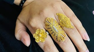 my gold finger ring collection আমার স্বর্ণের আংটি কালেকশন  gold jewellery collection [upl. by Yeltnerb]