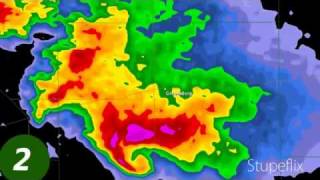 May 2007 Tornado Outbreak Radar  Greensburg kansas tornado [upl. by Flan]