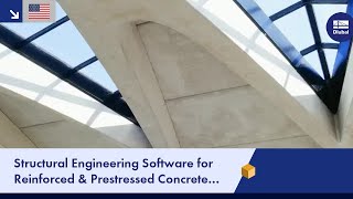 Structural Engineering Software for Reinforced amp Prestressed Concrete Structures [upl. by Limaj424]