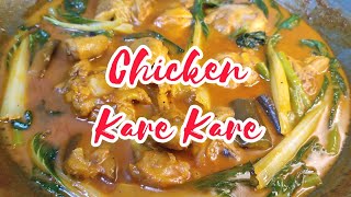 CHICKEN KARE KARE  Kare Kareng Manok  Quick and Easy Recipe  Lutong Pinoy [upl. by Ilehs267]