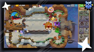 BTD6  Chimps Revenge Castle [upl. by Parthen]