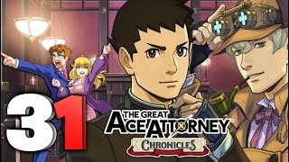 The Great Ace Attorney Chronicles HD Part 31 WaxWork Museum Investigation Case 8 PS4 [upl. by Nathanoj]