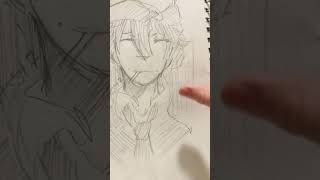 Drawing ranpo from bungou stray dogs Bsd Ranpo Artist [upl. by Sivrad950]