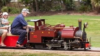 13 scale Darjeeling Himalayan Railway BClass Steam Locomotive in 725quot gauge [upl. by Atwood]