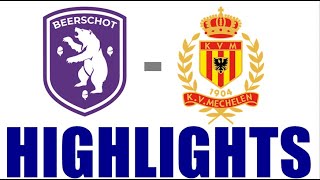 KV Mechelen 30 K Beerschot VA Highlights  Pro League 202425 [upl. by Ayanad622]