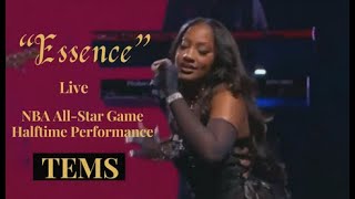 Tems “Essence” Live at NBA AllStar Game 2023 [upl. by Dafna607]