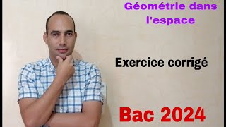 geometrie dans lespacemath 2bac [upl. by Melda]