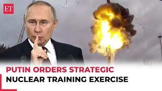 Putin orders strategic nuclear weapons training exercise amid Ukraine war [upl. by Any357]