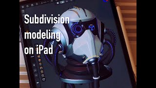 Helmet 3d modeling on iPad Process Forger Application [upl. by Nahn]