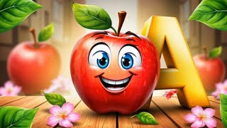 A for apple  अ से अनार  abcd  phonics song  a for apple b for ball c for cat  abcd song  abcde [upl. by Aninaig]