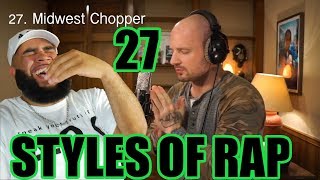 He Did It Best  27 Styles of Rapping   REACTION [upl. by Verdie]