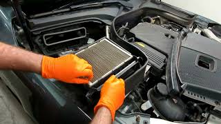 How to Install a Cabin Filter Mercedes C300 4matic inside the Cab Change Replace 2016 [upl. by Alletsirhc488]