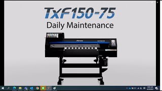 TxF15075 Daily Maintenance [upl. by Benedix]