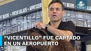 Así se ve ahora quotVicentilloquot hijo de quotEl Mayoquot Zambada fue captado en un aeropuerto de Washington [upl. by Issy]