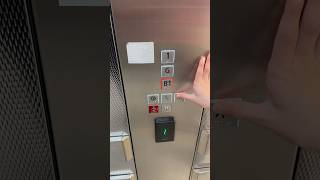 Riding a Schindler elevator lift at Coles Brisbane lift lifts elevator elevators [upl. by Aserehs972]