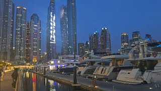 Dubai Marina Yacht Tour  Dont miss it [upl. by Ike]