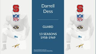 Darrell Dess Football Guard and Tackle [upl. by Elwina]