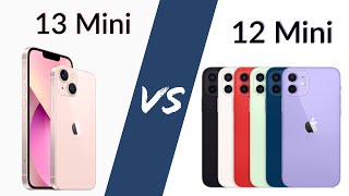 iPhone 13 mini VS iPhone 12 Mini  rien ne change [upl. by Anaerdna38]