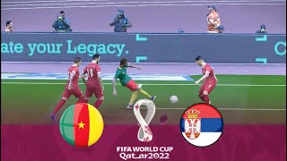 Camerún vs Serbia  Mundial Qatar 2022 Highlights [upl. by Coheman]