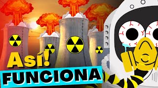 ENERGIA NUCLEAR ¿Cómo funciona una CENTRAL NUCLEAR❓CURIOSIDADES 💥🤯 [upl. by Schecter]