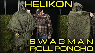 HELIKON SWAGMAN ROLL PONCHO  ADVANCED PONCHO LINER [upl. by Jacy]