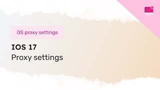 How to set up a proxy on IOS 17 [upl. by Aseneg564]