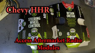 Axxess Steering Wheel Chime and Retain OnStar interface install on Chevy HHR [upl. by Pentheas738]