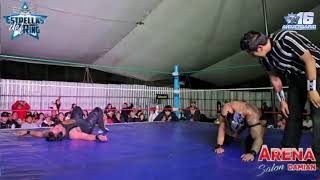 Ricky Marvin vs Emperador Azteca EXPO LUCHA LIBRE EN PUEBLA [upl. by Eitra]