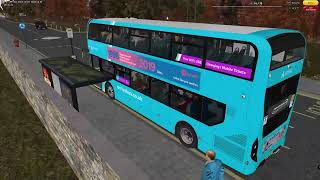 OMSI 2  Yorkshire 30  17Charter Road Estate  Enviro 400MMC Voith [upl. by Harim846]