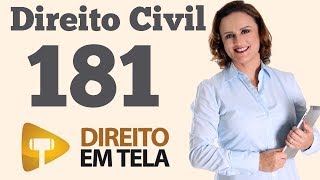 Direito Civil  Aula 181  Decretação da Decadência de Ofício  Art 210 e 211 do Código Civil [upl. by Einra]