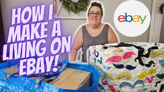 How I Make A Living Reselling On Ebay  1k Weekends Are The Key [upl. by Ziegler]