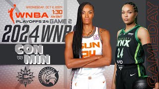 Connecticut Sun vs Minnesota Lynx  WNBA Live Score Update [upl. by Anneliese487]