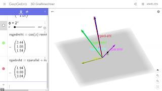 05H2 Die allgemeine Drehung im R³ [upl. by Ybocaj]