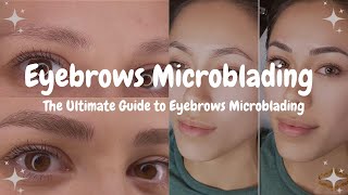 Eyebrow microblading step by step procedure  100 Work Solution [upl. by Enomor428]