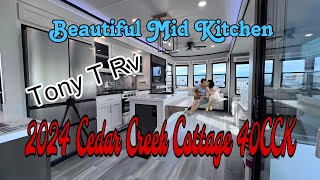 2024 Cedar Creek Cottage 40cck DestinationPark Model MUST SEE [upl. by Jacy]