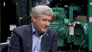 Stephen Harper Predicts DISASTROUS Trudeau Reign [upl. by Chellman258]