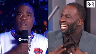 Tracy Morgan Calls Out Draymond for Hating on the Knicks  Inside the NBA [upl. by Nosyla]