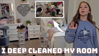 Leahs Deep Clean and Room Makeover Officially Leah [upl. by Amol]