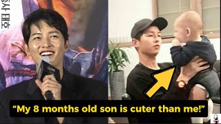 Song Joong Ki is talking about his son How is He songjoongki [upl. by Eelatsyrc]