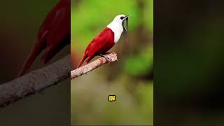 The threewattled bellbird [upl. by Notkcorb]